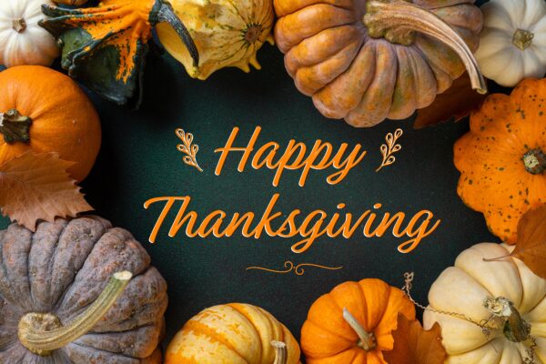 Thanksgiving,Greetings,Card.,Autumn,Composition,Happy,Thanksgiving,Pumpkins,,Autumn,Leaves