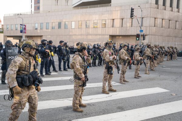 Los,Angeles,,Usa,,June,8,,2025,National,Guard,Troops