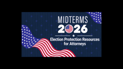 Midterms 2026 Election Protection Resources for Attorneys.
